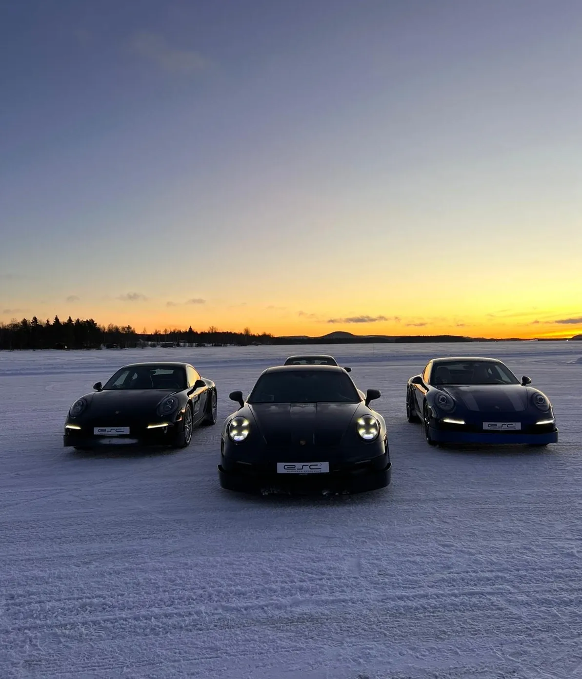 Ice driving