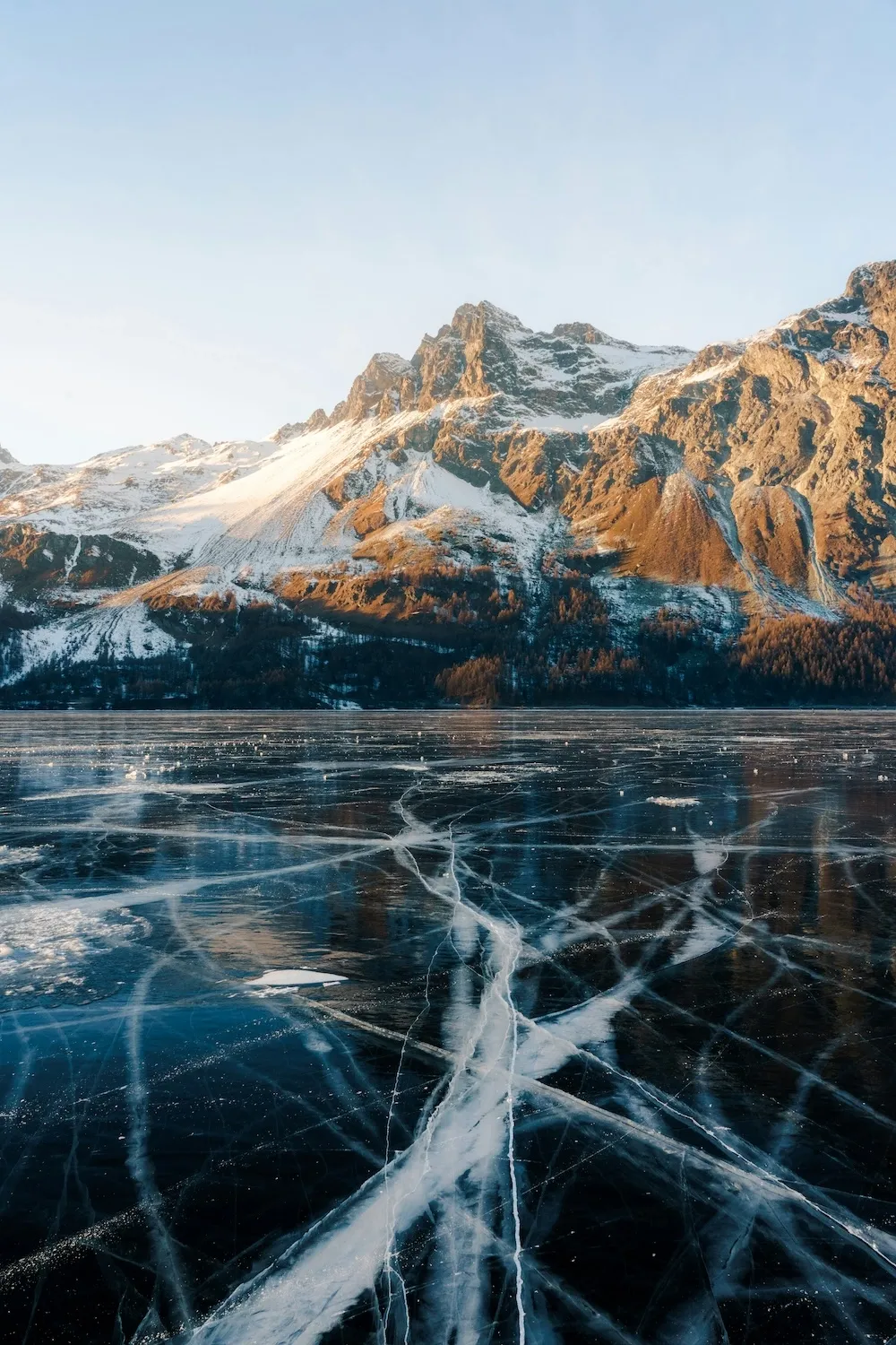 Dive under the ice
