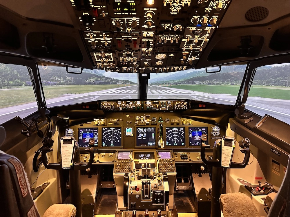 Boeing simulator