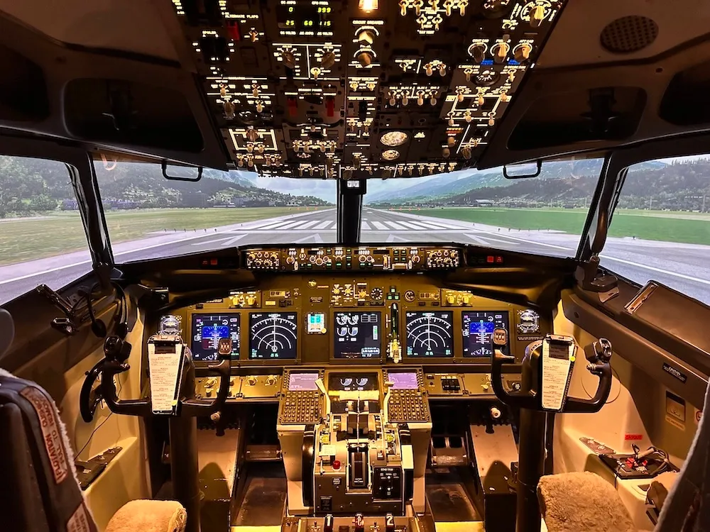 Boeing simulator