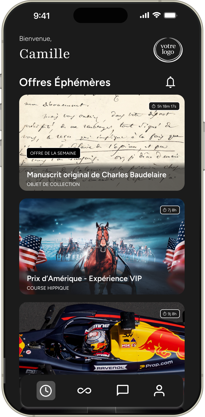 Club mobile application